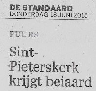 Sint-Pieterskerk krijgt beiaard
